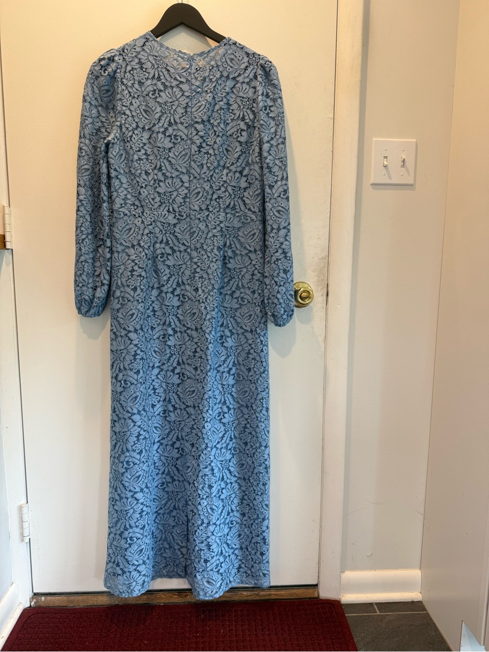 Boden Sky Blue Lace Maxi Dress - Picture 3 of 3
